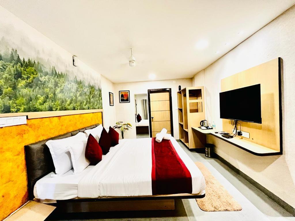 Hotel Lake View Airport Zone Haïdarabad Extérieur photo
