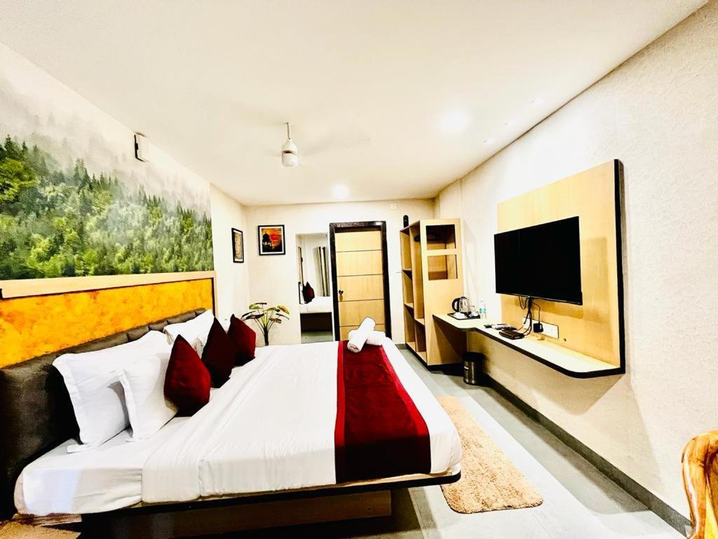 Hotel Lake View Airport Zone Haïdarabad Extérieur photo